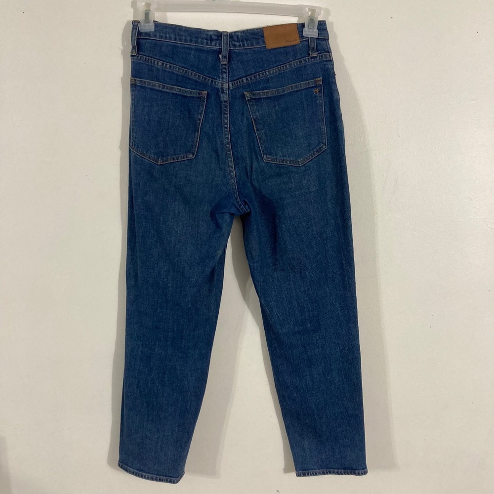Madewell High-Rise Tapered Jeans Womens 26 Blue  Medium Wash‎ Denim CASUAL - Picture 12 of 14